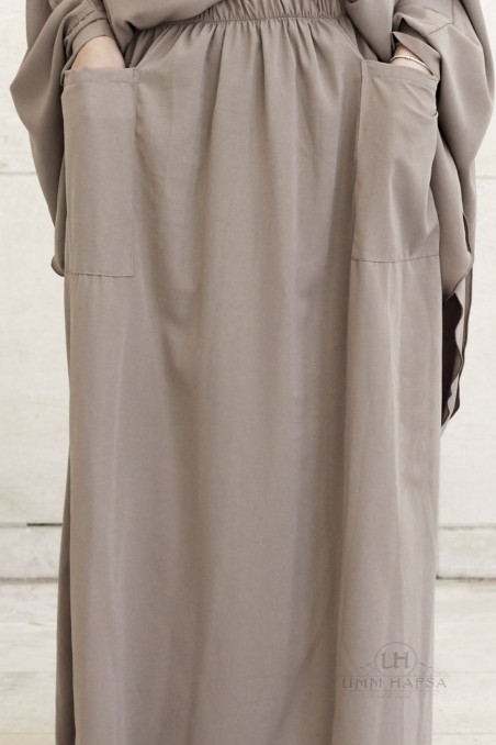 Amira Jilbab mit 2 Schleiern – Umm Hafsa-jilbab & jilbabs-Safwa Boutique