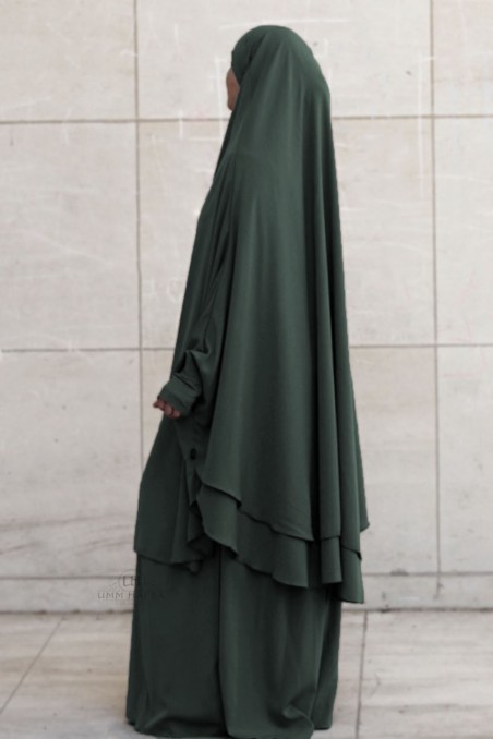 Amira Jilbab mit 2 Schleiern – Umm Hafsa-jilbab & jilbabs-Safwa Boutique