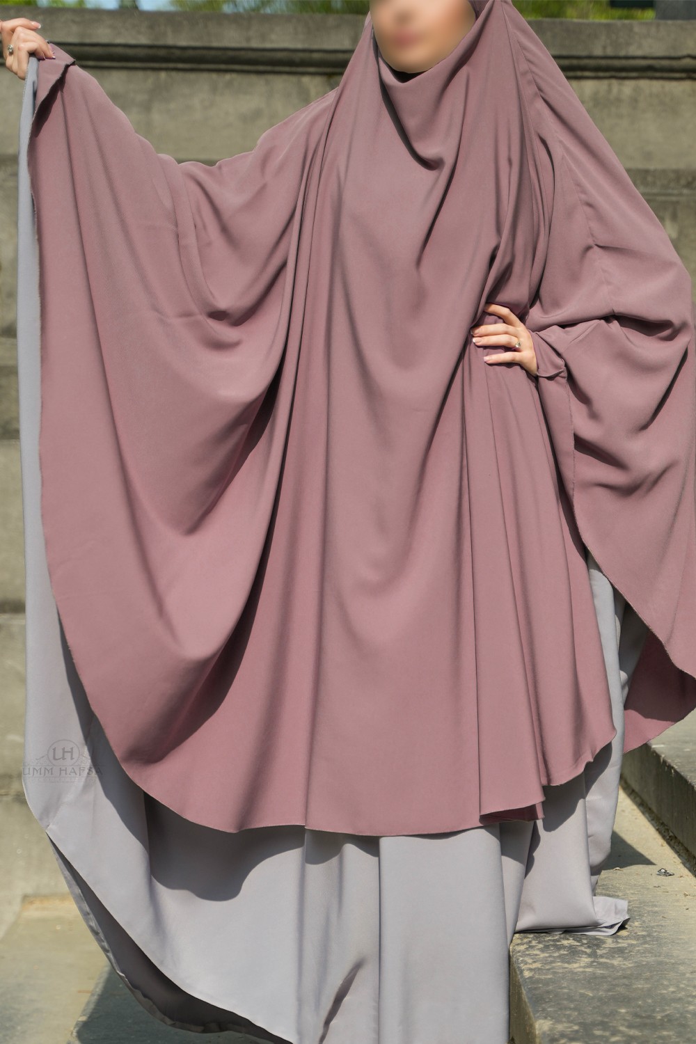 Khimar y Niqab Mariposa Umm Hafsa-Hijab & Khimar-Safwa Boutique