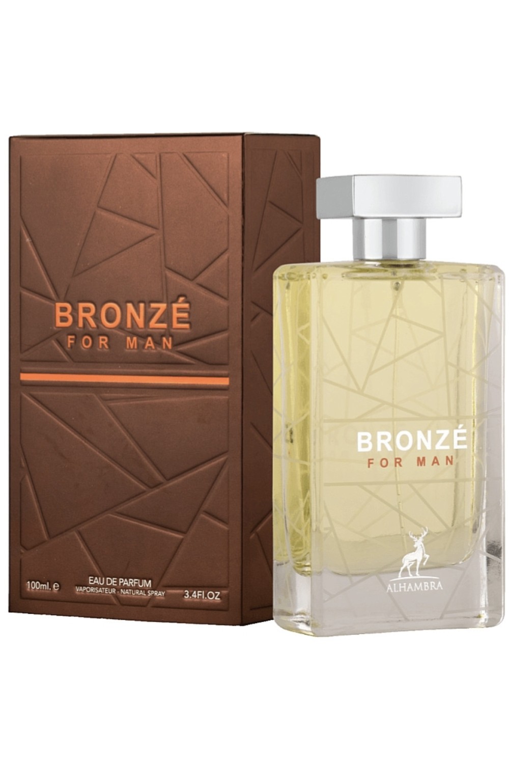 Agua de Perfume Bronce para Hombres ALHAMBRA 100mL - Casa de Perfumes Alhambra Dubái-Parfums Dubaï-Safwa Boutique