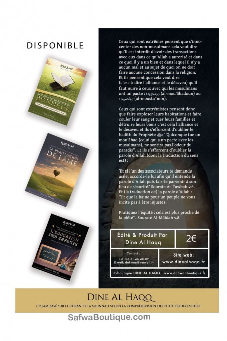 Välttää kahta ääripäätä palaamalla oppineiden luo – Shaykh Salih Al Fawzan-Minhaj & Sectes-Safwa Boutique