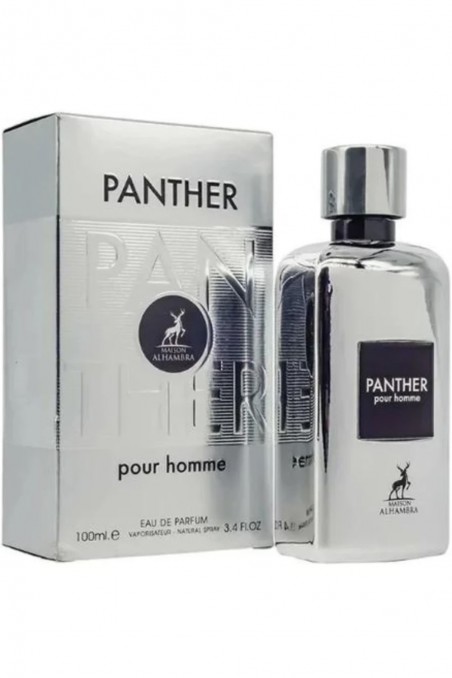 Água de Perfume Panther Para Homem ALHAMBRA 100mL - Casa Alhambra Perfumes Dubai-Parfums Dubaï-Safwa Boutique