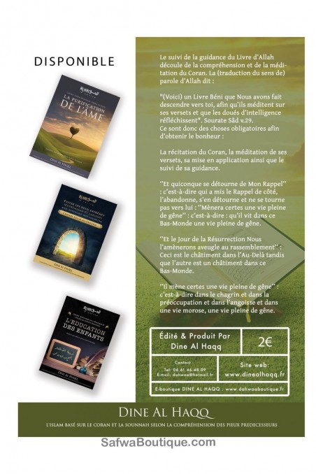 Koraani on Onnen Lähde – Shaykh 'Abdel-Mohsin Al-'Abbâd Al-Badr-Tafsir & Coran-Safwa Boutique