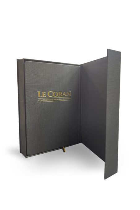 Cofanetto Il Corano e la traduzione dei sensi in francese - Edizioni Tawbah-Coffrets Coran-Safwa Boutique