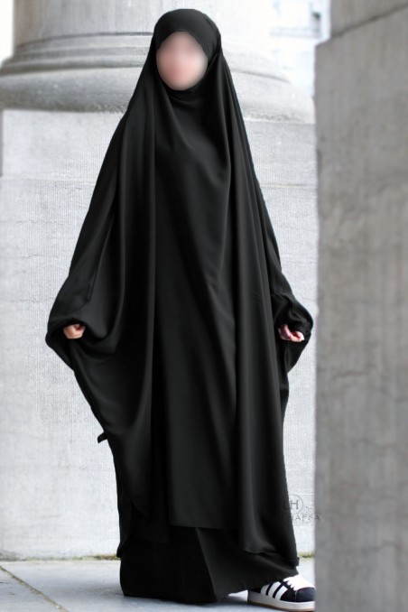 Grote tweedelige jilbab “ROK” Umm Hafsa-jilbeb & jilbab-Safwa Boutique