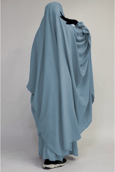 Grote tweedelige jilbab “ROK” Umm Hafsa-jilbeb & jilbab-Safwa Boutique