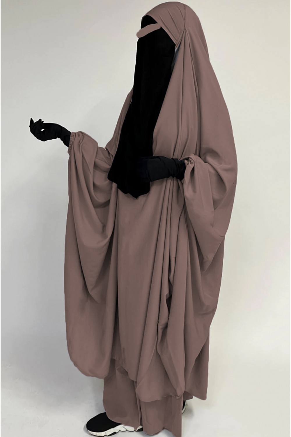 Iso kaksiosainen jilbab “HAME” Umm Hafsa-jilbeb & jilbab-Safwa Boutique