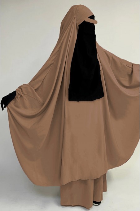 Yilbab grande de dos piezas “FALDA” Umm Hafsa-jilbeb & jilbab-Safwa Boutique