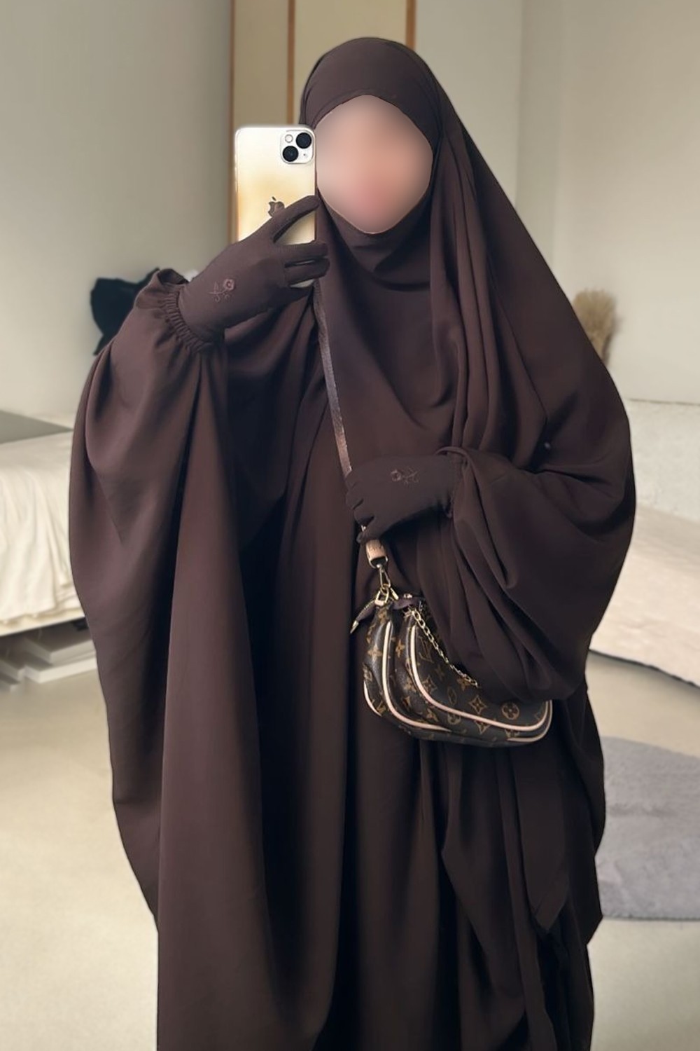 Grote tweedelige jilbab “ROK” Umm Hafsa-jilbeb & jilbab-Safwa Boutique