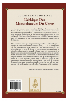 Kommentti kirjaan Koraanin muistajien etiikka, kirjoittanut Abû Bakr Al-Âjurrî, kommentoinut Abd Ar-Razzaq Al-BADR - IBN BADIS