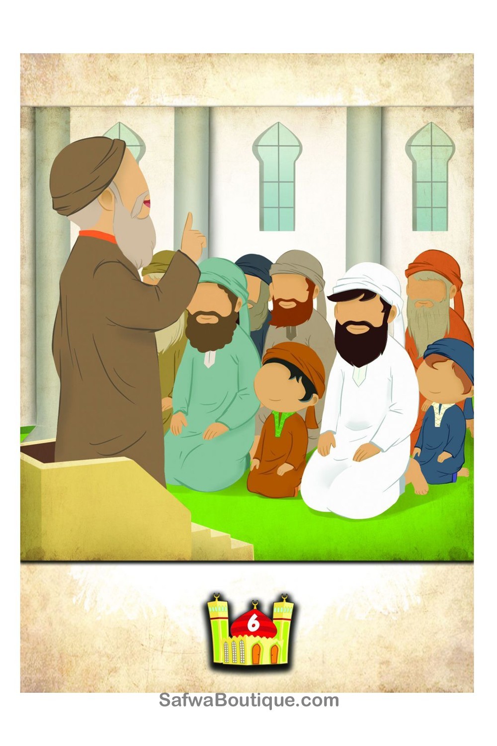 Muslimitarina: Anteliaisuus vanhempia kohtaan-Livres Enfants-Safwa Boutique