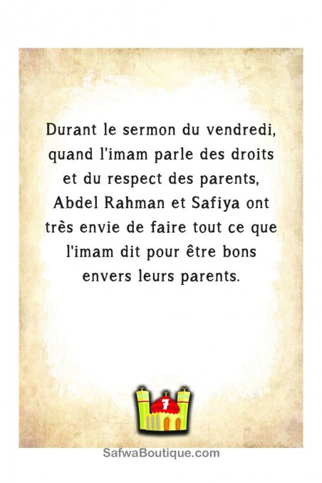 Muslimitarina: Anteliaisuus vanhempia kohtaan-Livres Enfants-Safwa Boutique