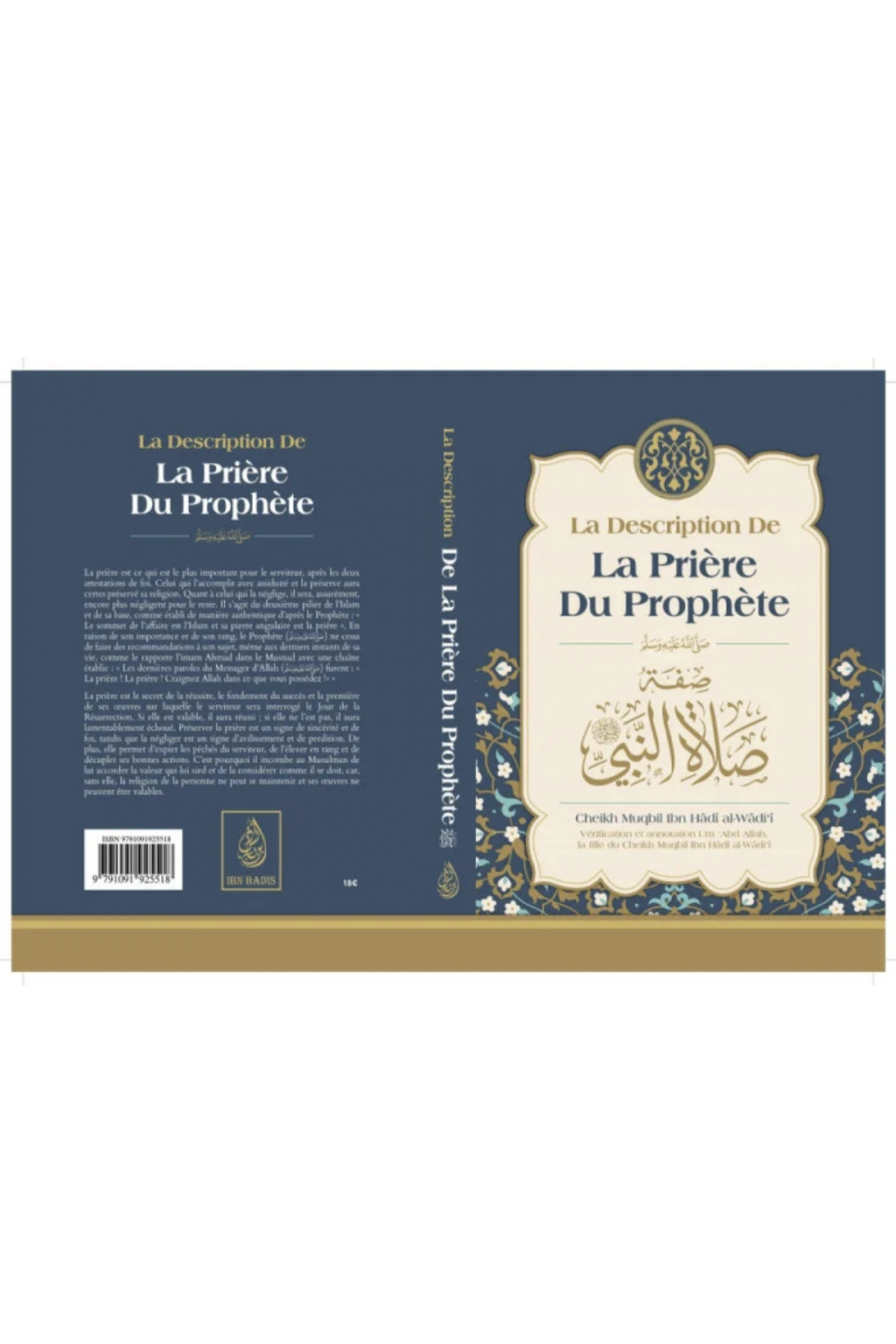 Die Beschreibung des Gebets des Propheten, von Muqbil Ibn Hadi Al-Wadi'i - Ausgabe IBN BADIS-Fiqh-Safwa Boutique