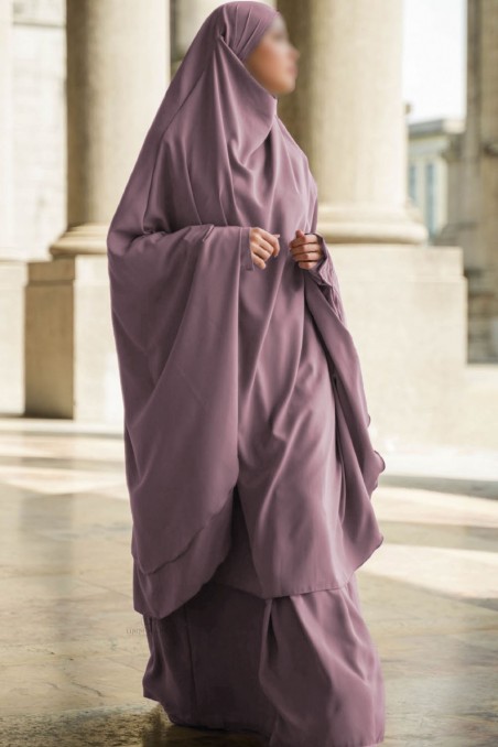 Amira Jilbab mit 2 Schleiern – Umm Hafsa-jilbab & jilbabs-Safwa Boutique