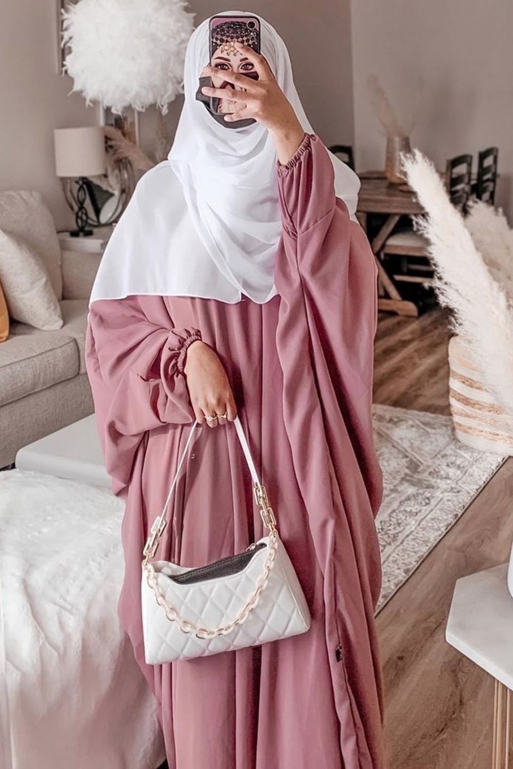 Umm Hafsa Schmetterlings-Abaya-Abaya & Kleid-Safwa Boutique