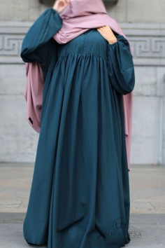 Abaya com mangas balão Umm Hafsa