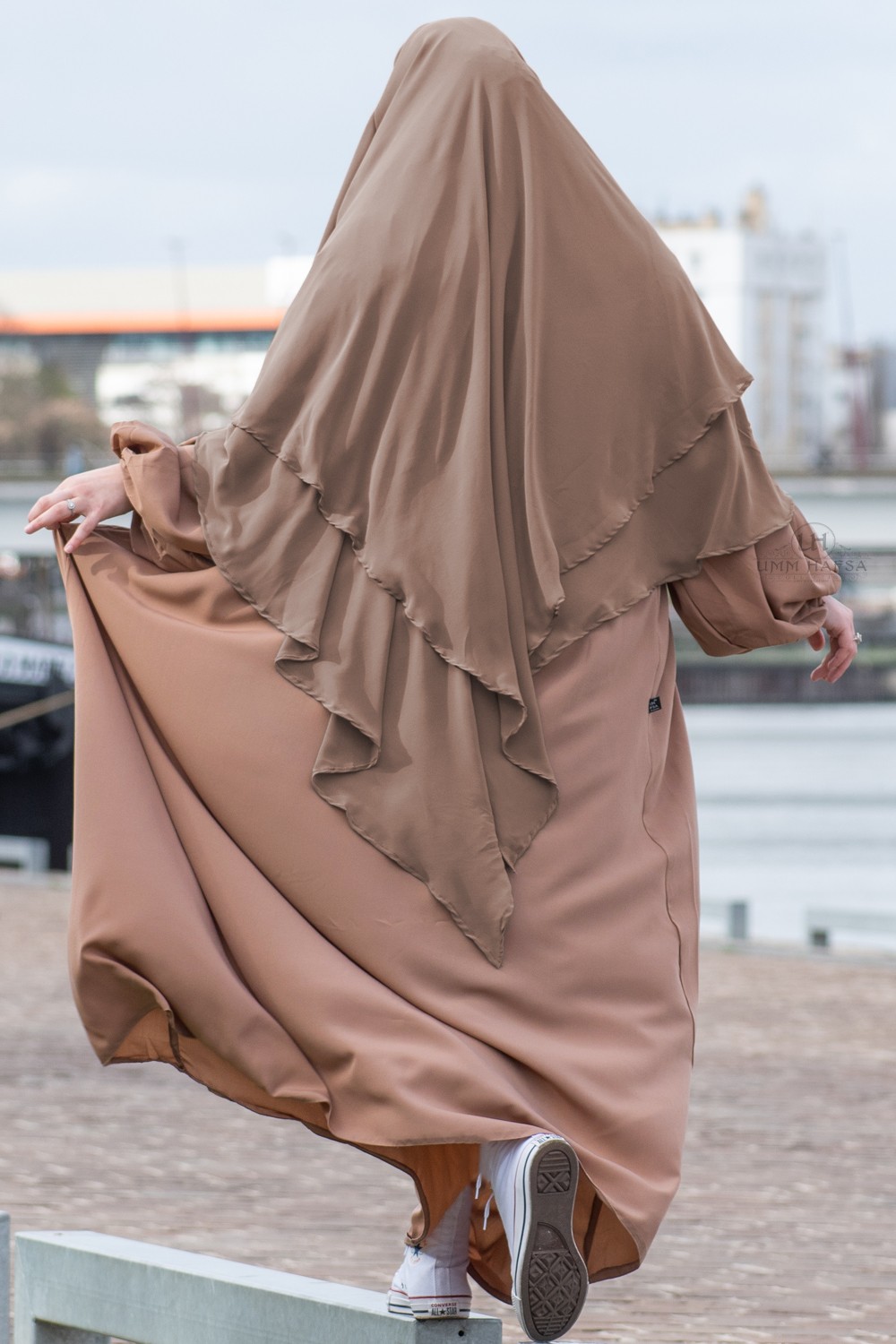 Abaya mit Ballonärmeln Umm Hafsa-Abaya & Kleid-Safwa Boutique
