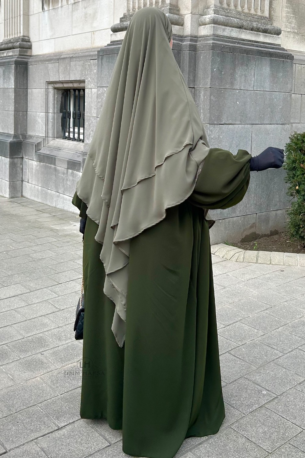 Umm Hafsa Balloon Sleeve Abaya-Abaya & Dress-Safwa Boutique