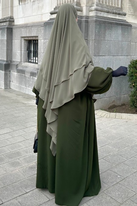 Abaya med ballonærmer Umm Hafsa-Abaya & Robe-Safwa Boutique