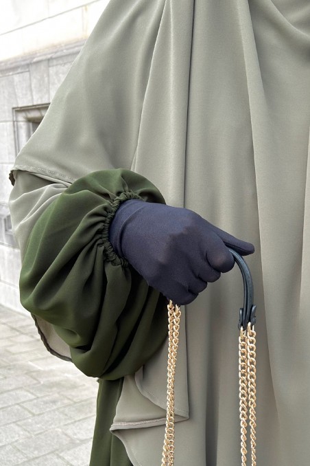 Abaya manche ballon Umm Hafsa-Abaya & Robe-Safwa Boutique