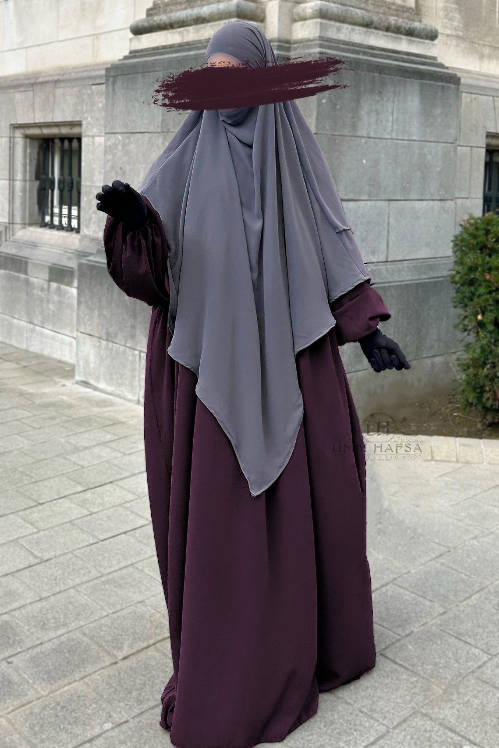 Abaya mit Ballonärmeln Umm Hafsa-Abaya & Kleid-Safwa Boutique