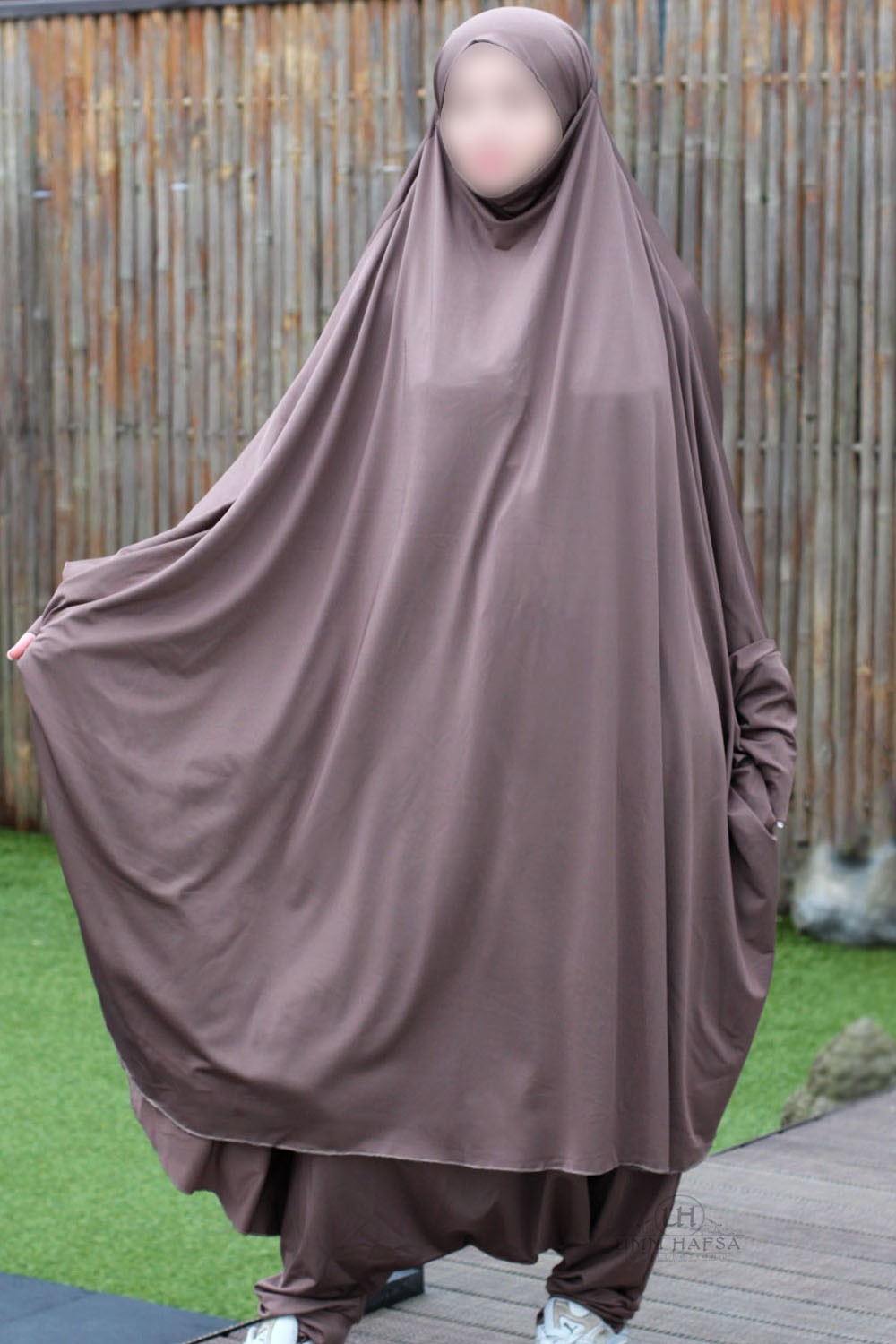 Jilbab da bagno in 2 pezzi – Umm Hafsa-Sport & Burkini-Safwa Boutique