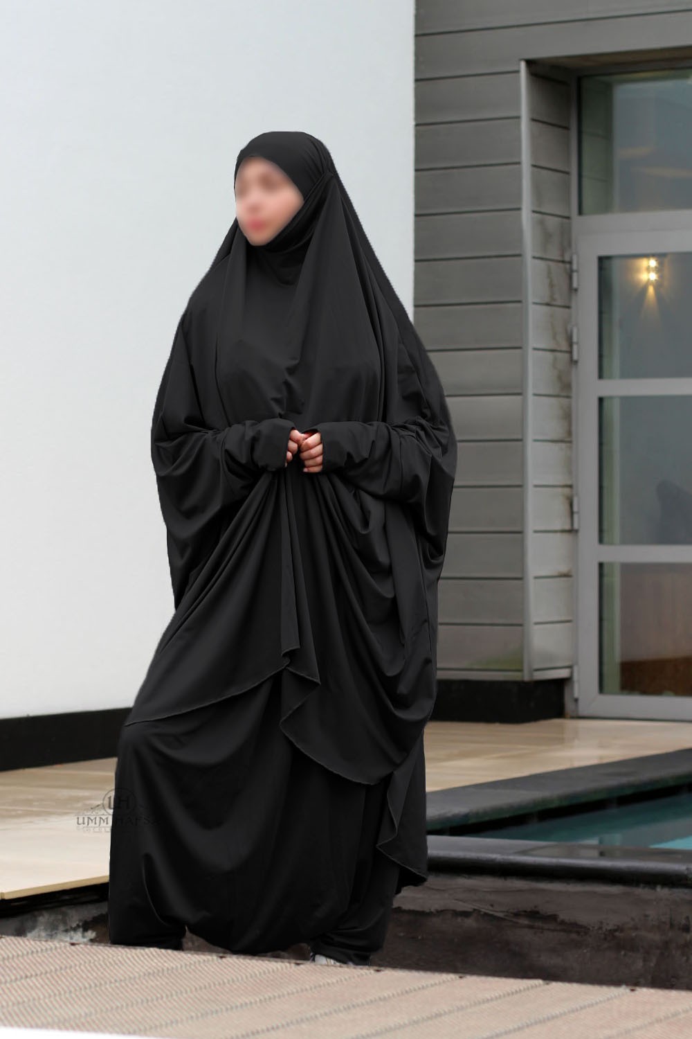 Jilbab da bagno in 2 pezzi – Umm Hafsa-Sport & Burkini-Safwa Boutique