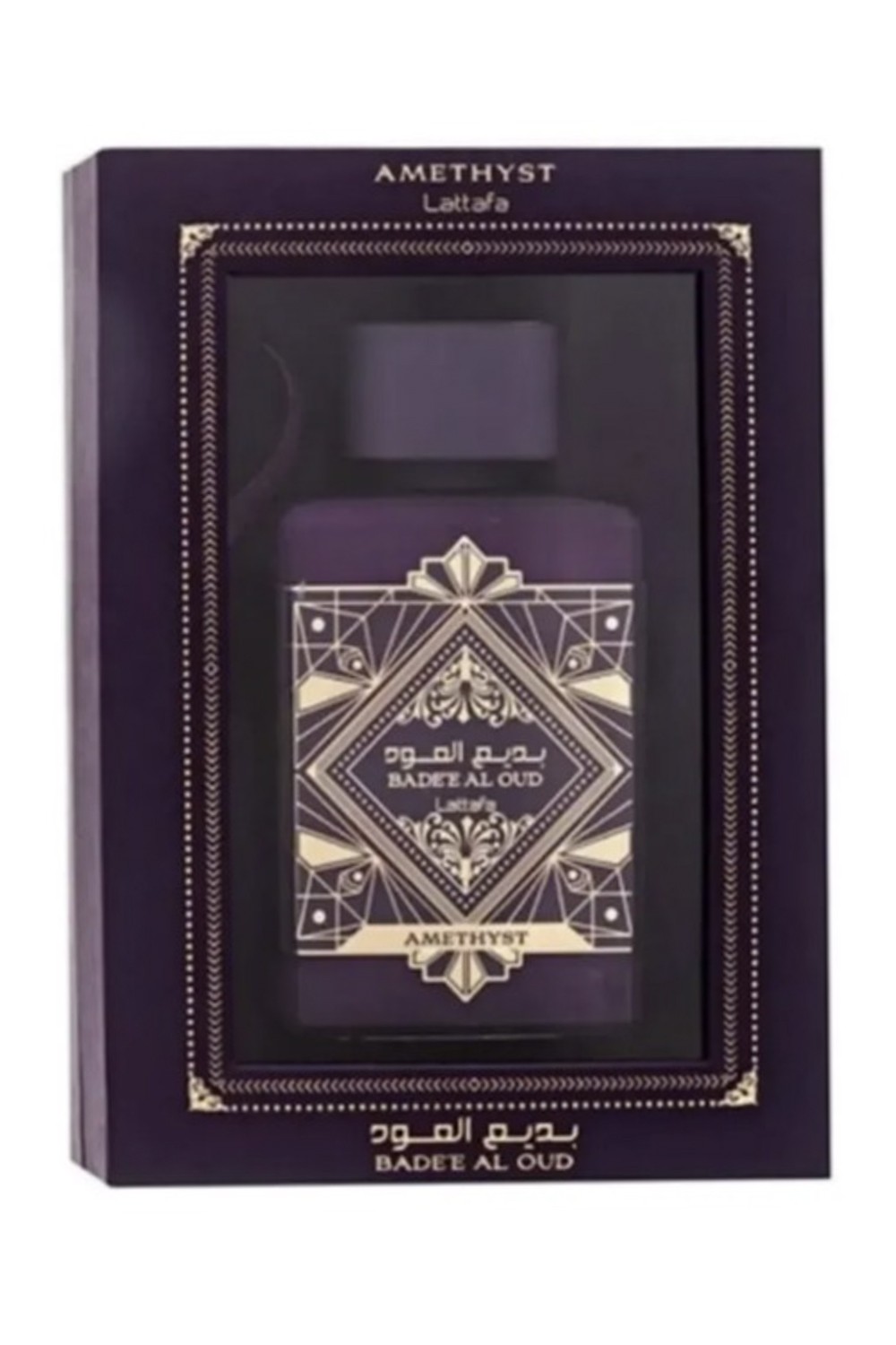 Eau de Parfum Bade'e Al Oud Amethyst 100mL - Lattafa Parfumer Dubai-Parfums Dubaï-Safwa Boutique