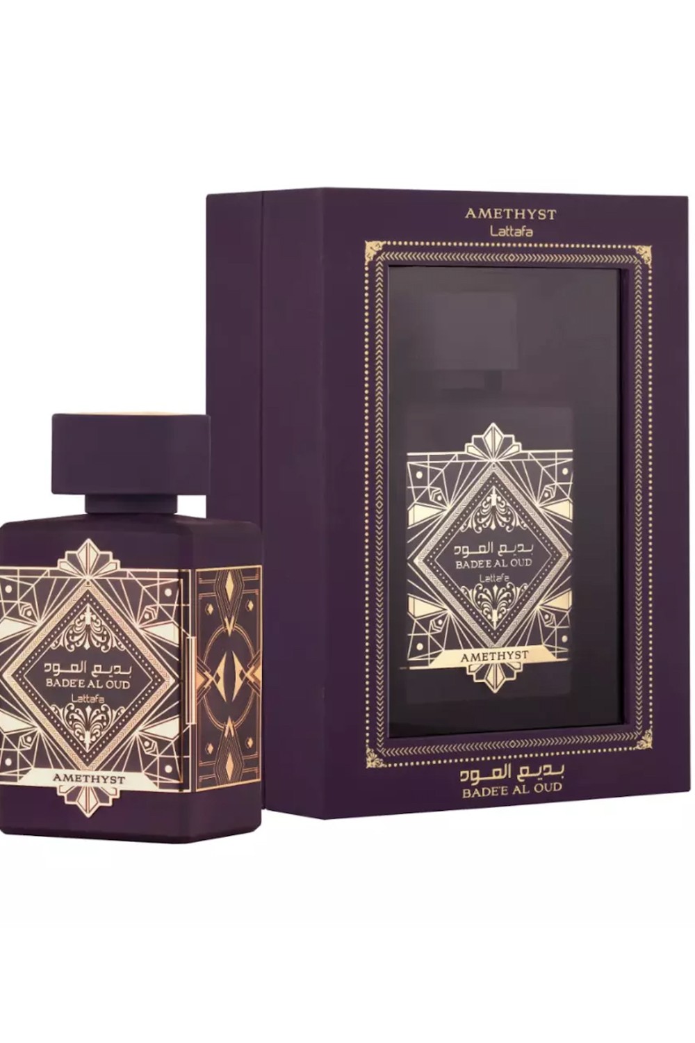 Eau de Parfum Bade'e Al Oud Ametyst 100mL - Lattafa Parfymer Dubai-Parfums Dubaï-Safwa Boutique