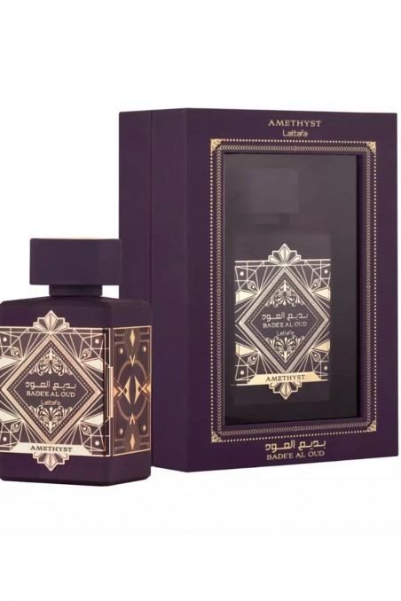 Eau de Parfum Bade'e Al Oud Amethyst 100mL - Lattafa Parfumer Dubai-Parfums Dubaï-Safwa Boutique
