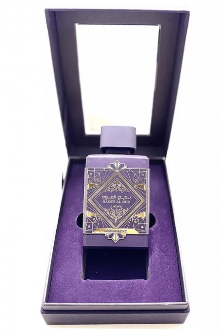 Água de Perfume Bade'e Al Oud Ametista 100mL - Perfumes Lattafa Dubai-Parfums Dubaï-Safwa Boutique