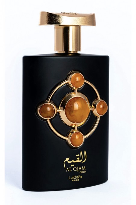 Água de Perfume Al Qiam Gold 100mL - Perfumes Lattafa Dubai-Parfums Dubaï-Safwa Boutique