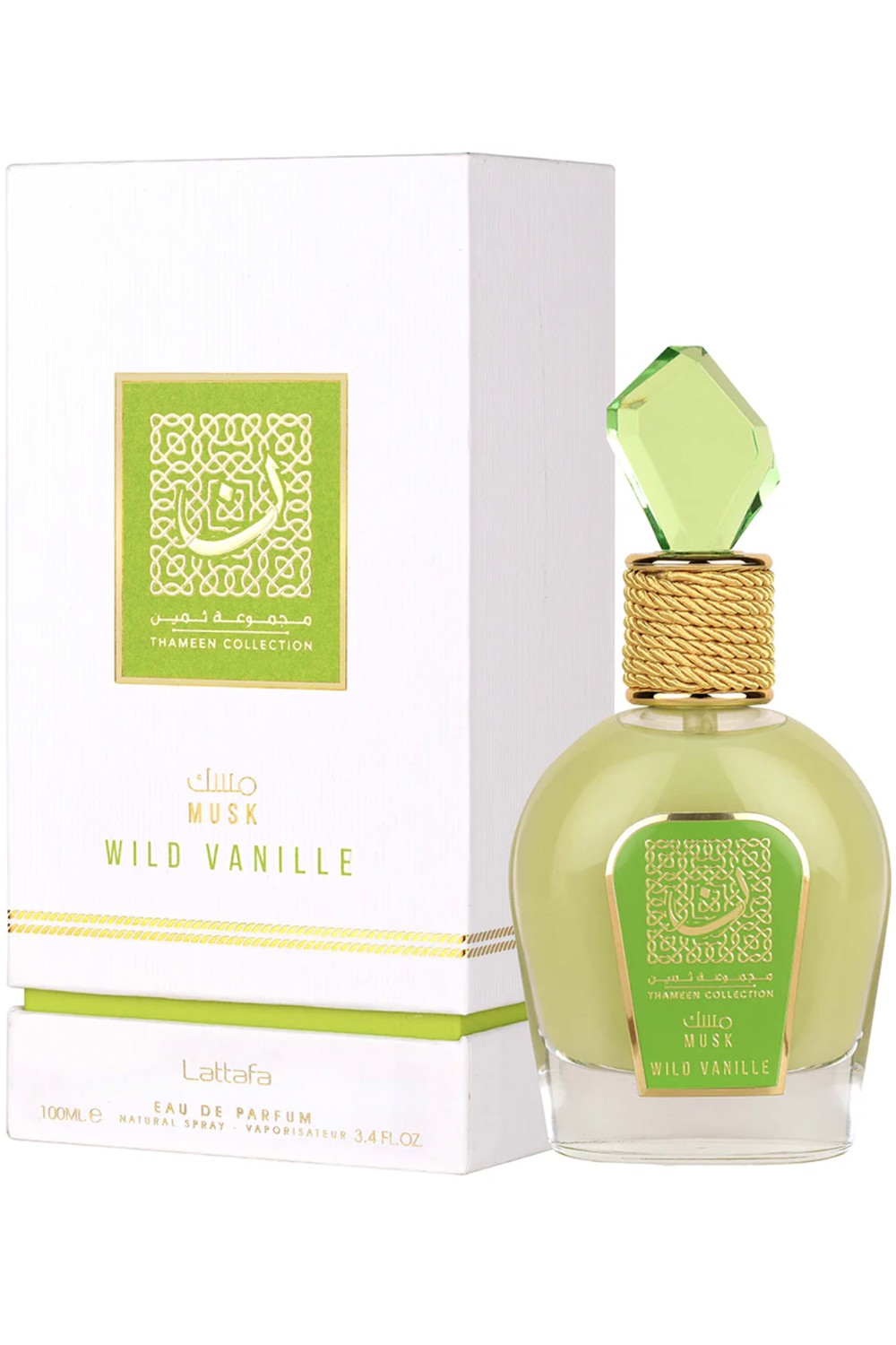 Thameen Wild Vanille Eau de Parfum 100mL - Lattafa Perfumes Dubai-Parfums Dubaï-Safwa Boutique