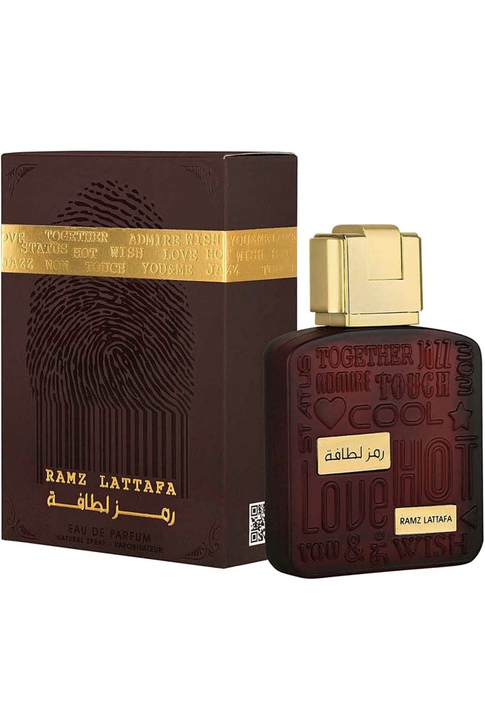 Acqua di Profumo Ramz Lattafa Genuine (Oro) 100mL - Profumi Lattafa Dubai-Parfums Dubaï-Safwa Boutique
