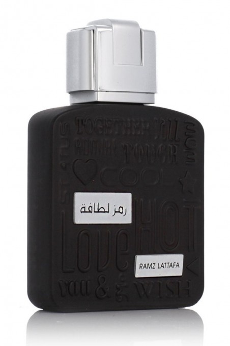Acqua di Profumo Ramz Lattafa Silver 100mL - Profumi Lattafa Dubai-Parfums Dubaï-Safwa Boutique