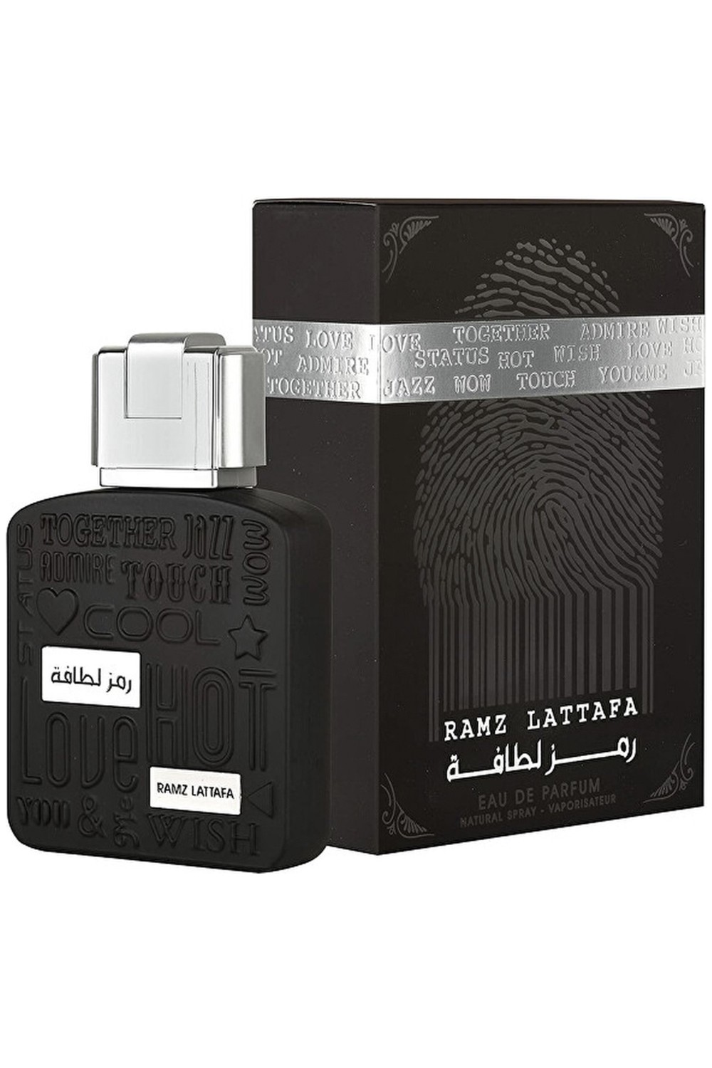 Acqua di Profumo Ramz Lattafa Silver 100mL - Profumi Lattafa Dubai-Parfums Dubaï-Safwa Boutique