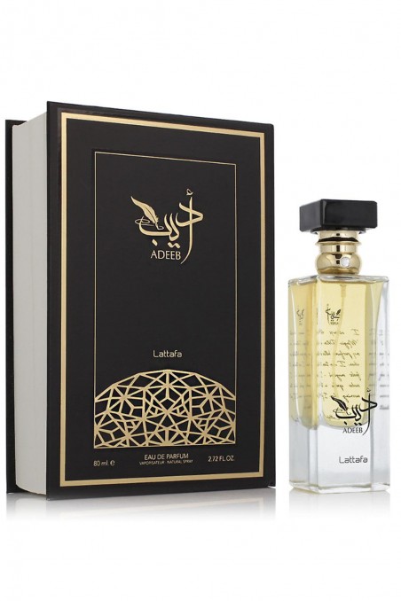 Eau de Parfum Adeeb Lattafa 80mL - Lattafa Parfumer Dubai-Parfums Dubaï-Safwa Boutique