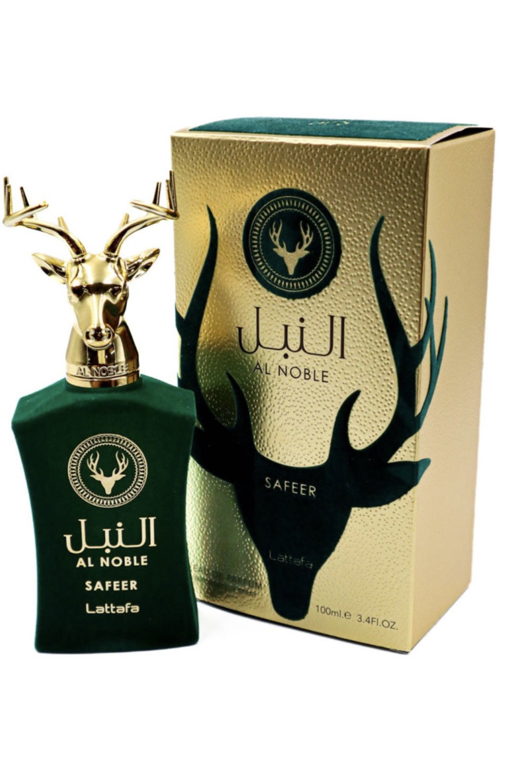 Água de Perfume Al Noble Safeer 100mL - Perfumes Lattafa Dubai-Parfums Dubaï-Safwa Boutique