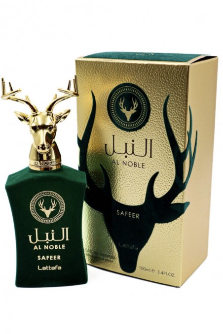 Água de Perfume Al Noble Safeer 100mL - Perfumes Lattafa Dubai-Parfums Dubaï-Safwa Boutique