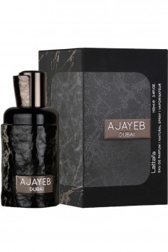 Acqua di Profumo Ajayeb Dubai Black 100mL - Lattafa...