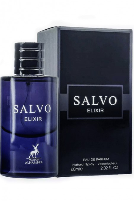Eau de Parfum Salvo Elixir ALHAMBRA 60mL - Maison Alhambra Parfymer Dubai-Parfums Dubaï-Safwa Boutique