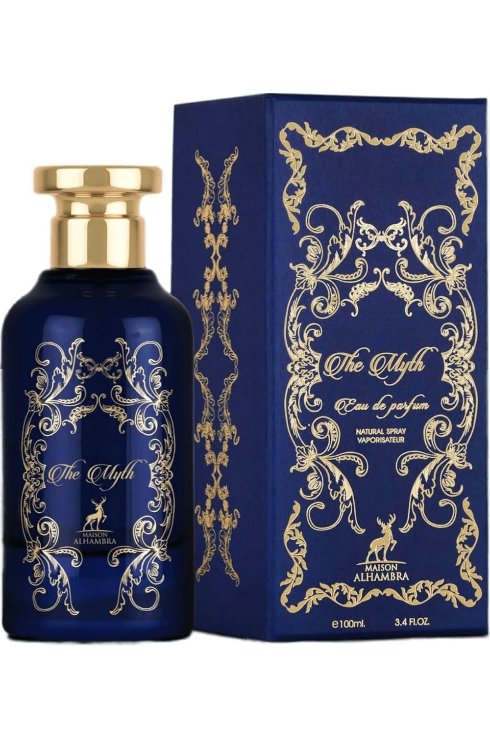 Eau de Parfum The Myth Alhambra 100mL - Maison Alhambra Parfumer Dubaï-Parfums Dubaï-Safwa Boutique