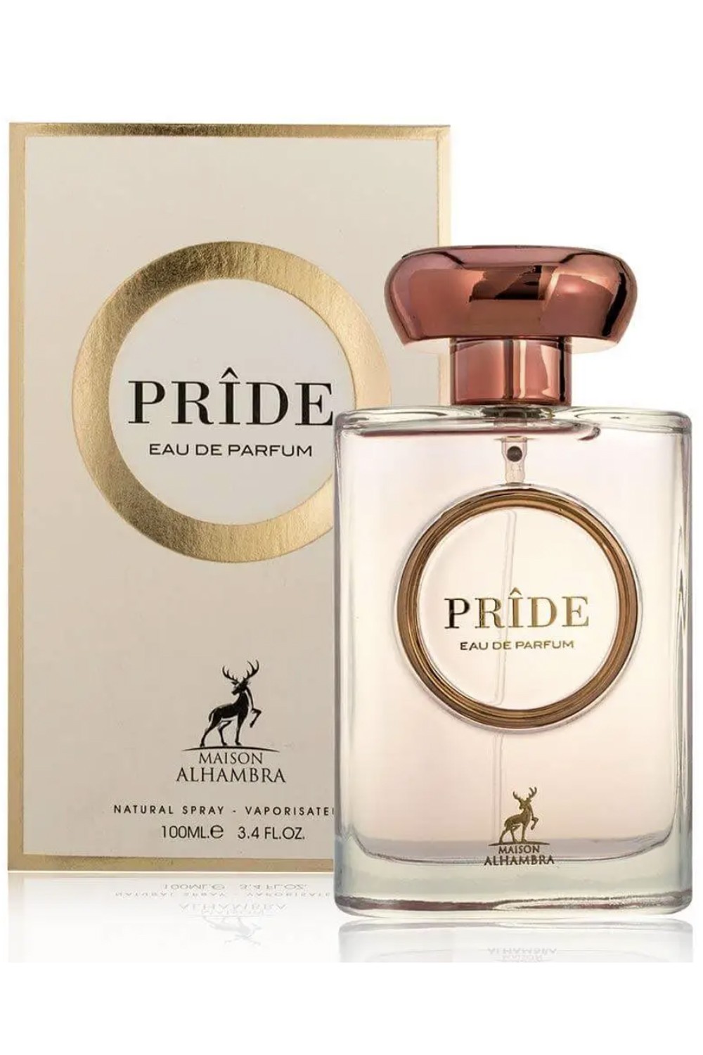 Água de Perfume PRÎDE ALHAMBRA 100mL - Casa de Perfumes Alhambra Dubai-Parfums Dubaï-Safwa Boutique