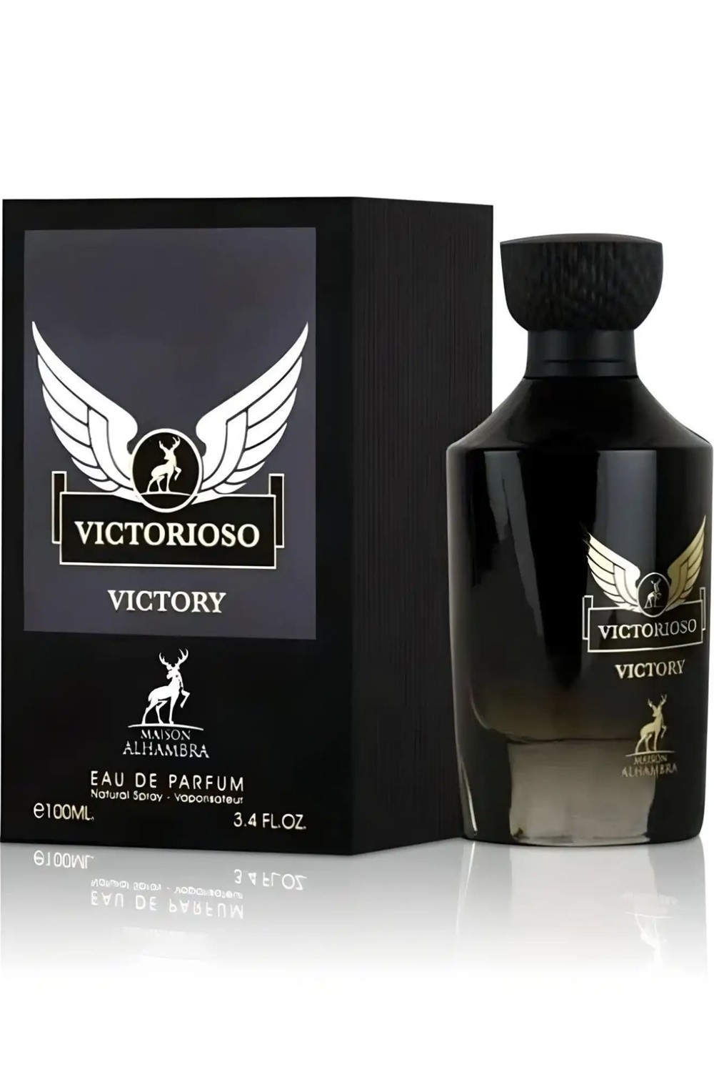 Victorious Nero ALHAMBRA Eau de Parfum 100mL - Alhambra Perfumes House Dubai-Dubaï Fragrances-Safwa Boutique