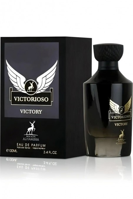 Eau de Parfum Victorioso Nero ALHAMBRA 100mL - Maison Alhambra Parfymer Dubai-Parfums Dubaï-Safwa Boutique