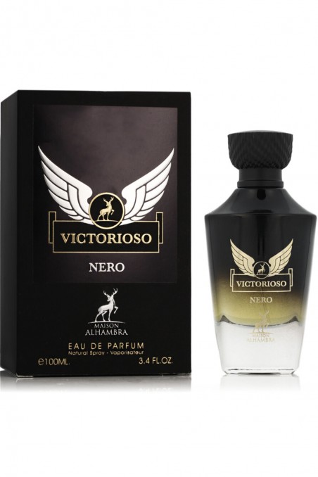 Eau de Parfum Victorioso Nero ALHAMBRA 100mL - Maison Alhambra Parfymer Dubai-Parfums Dubaï-Safwa Boutique
