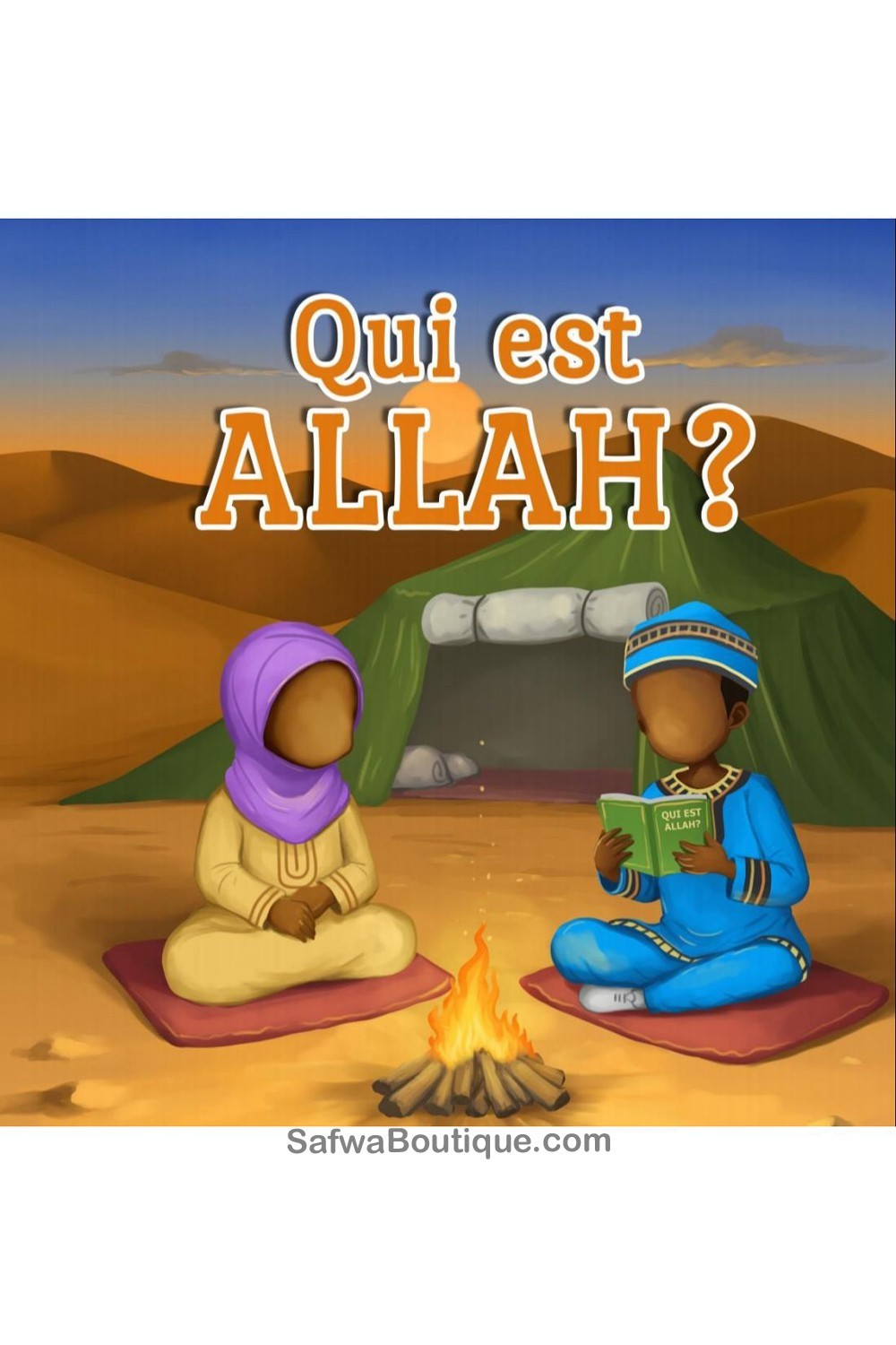 Quem é ALLAH? Versão Africana - Edições MuslimKid-Livres Enfants-Safwa Boutique