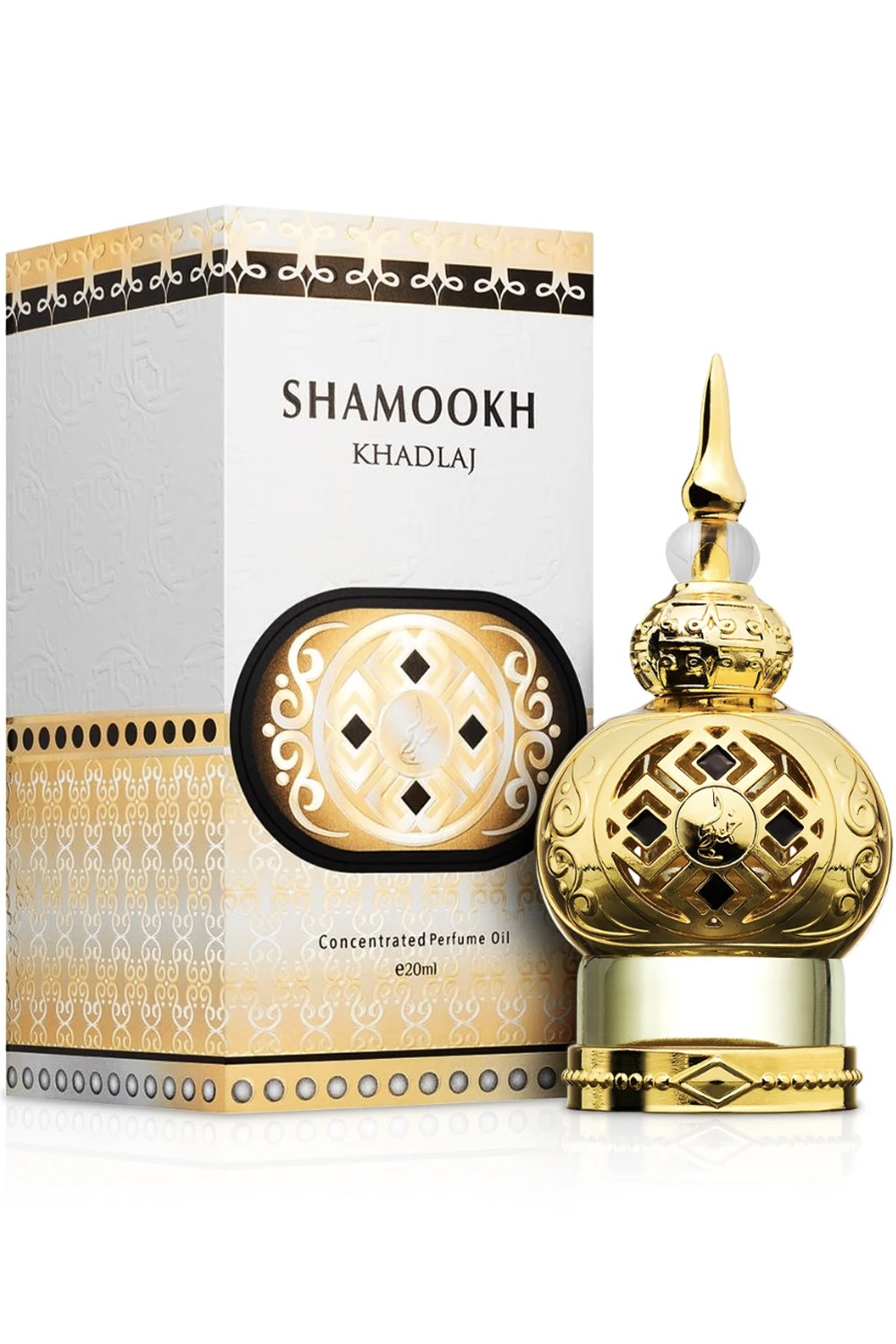Olio profumato Shamookh Gold 20mL - Khadlaj Profumi-Huiles de parfums-Safwa Boutique