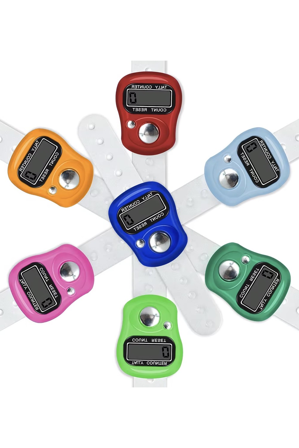 Compteur de doigt LCD, Tasbih sous forme de bague chapelet électronique-Bazar-Safwa Boutique