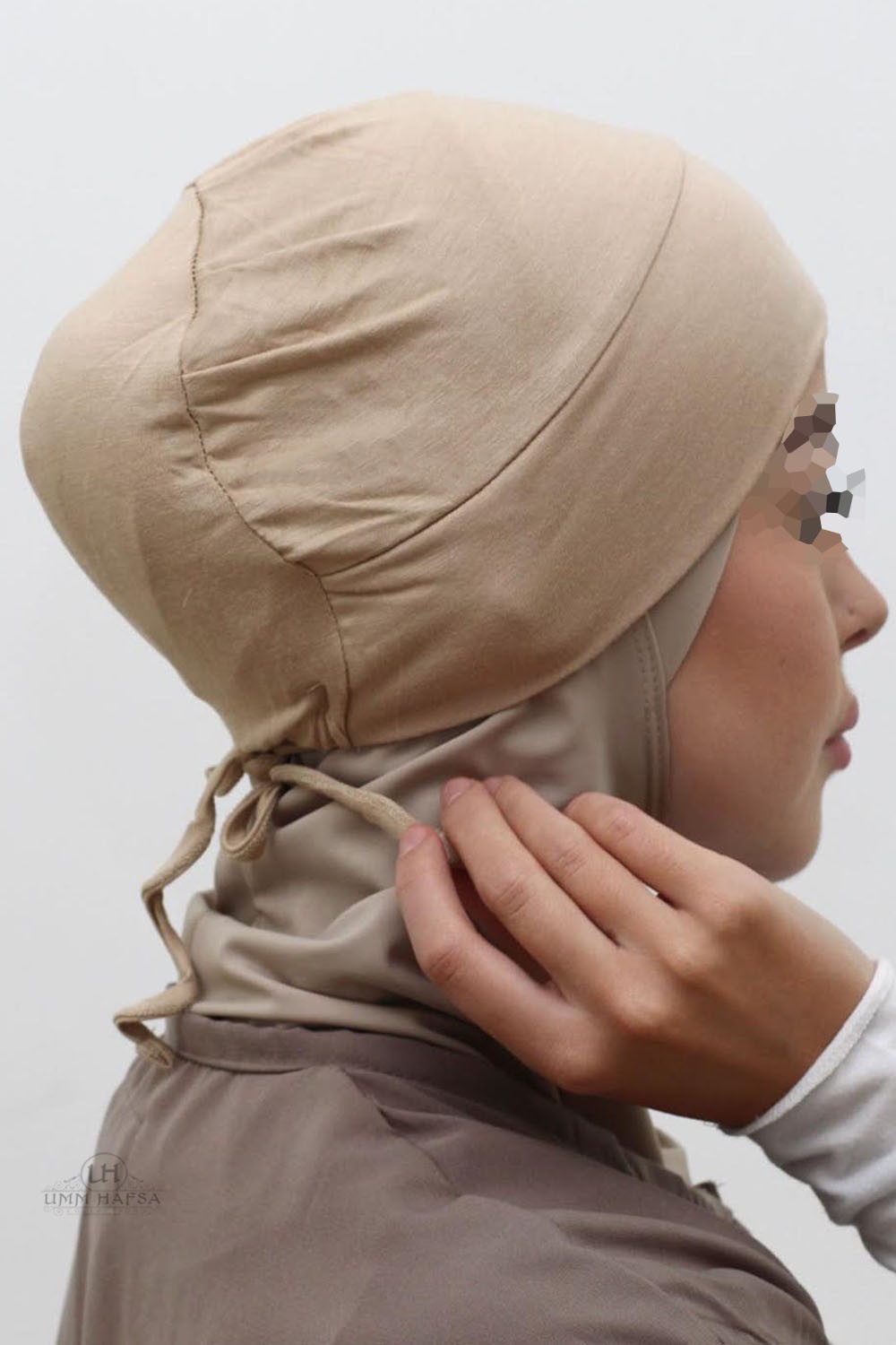 Komfortabel passform lue Umm Hafsa-Sous hijab & Bandeau-Safwa Boutique